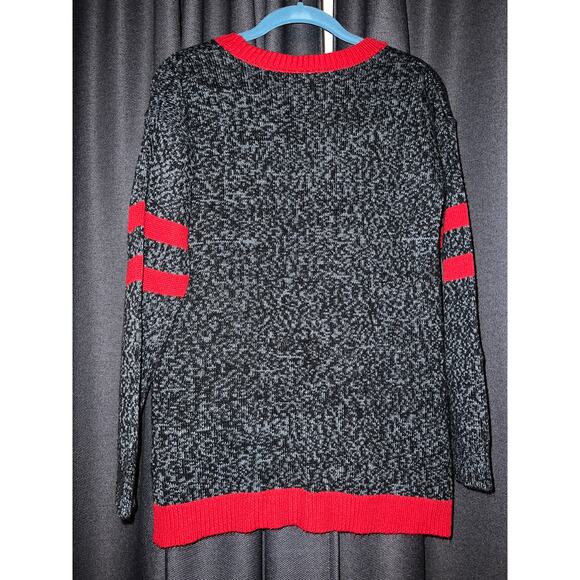 Ugly Christmas Sweater Cardigan Xmas Size Medium - Picture 3 of 3